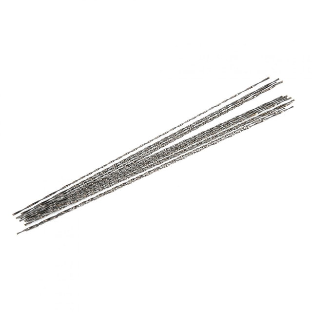 Herramienta de joyería, hoja de corte de sierra de joyería de acero de tungsteno de 12 piezas Diseño de próxima generación