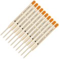thumbnail image 3 of Lanier Combo Pack - 10 Pack -Monteverde SoftRoll Ballpoint P13 Paste Ink Refill Compatible with most Parker Style Ballpoint Pens - Orange (Medium Tip 0.7mm), 3 of 3