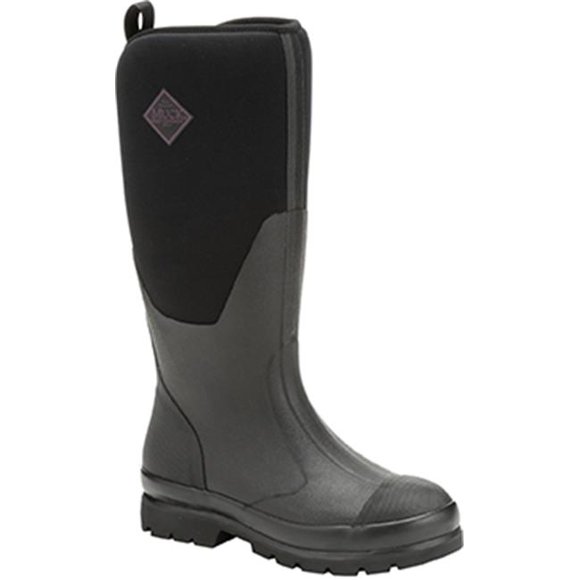 Muck Boots 1201530 Chore Womens Classic Tall Boot, Black - Size 10