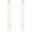 02-Twist, variant on Solid 14K Gold Teardrop/Twist/Triangle Threader Earrings for Women Long Piercing Tassel Dangle Ear Line Pull Through Threader Eardrop Earrings Jewelry Gifts for Mom Nana Wife Her