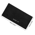 thumbnail image 2 of HAMPPLIES Decorative Black Cloth Vanity Mat for Home Makeup Table with Easy Maintenance, 2 of 7