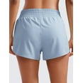 thumbnail image 2 of CRZ YOGA High Waisted Running Shorts for Women 2.5 Inches Mesh Liner with Pocket, 2 of 5