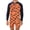 S-Orange, variant on 1-2 Years Toddler Boy Swimsuit Long Sleeve Zipper Swimsuit Cartoon Prints Rash Guard Charm Bathing Suits Green