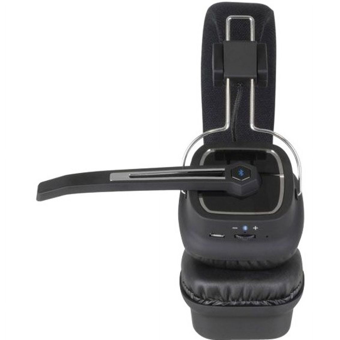 Aluratek Bluetooth Wireless Stereo Headset with Boom Microphone and Bluetooth Dongle