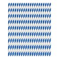thumbnail image 2 of Dmlowu Paper Straws Disposable 100 Pack - Striped Straws in 9 Colors - Durable - Non-Soggy Paper Straws for Drinking and Crafts, 2 of 4