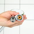 thumbnail image 2 of Colorful handheld shower head with silicone grip 10 colors (Green), 2 of 6