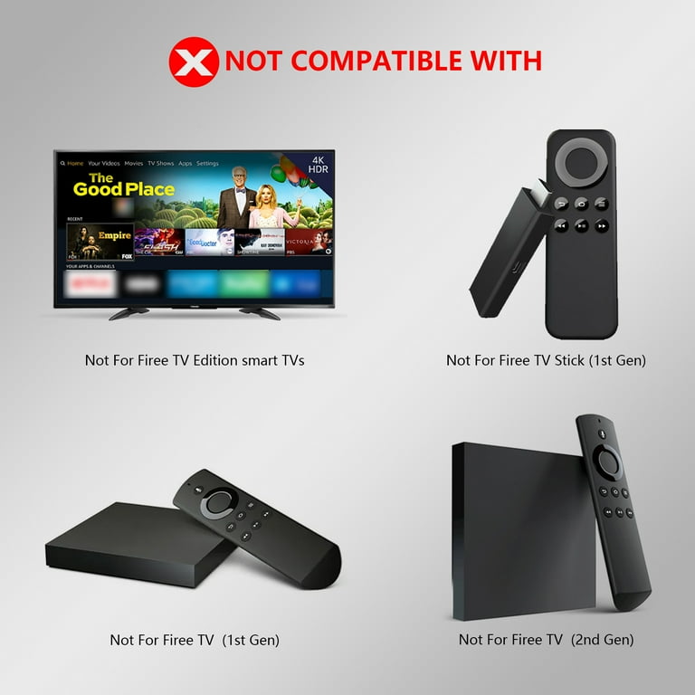 New 3rd Gen Replacement Voice Remote with TV Controls for