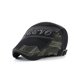 thumbnail image 1 of Gorra plana unisex con texto bordado a la moda y pañuelo, 1 of 2