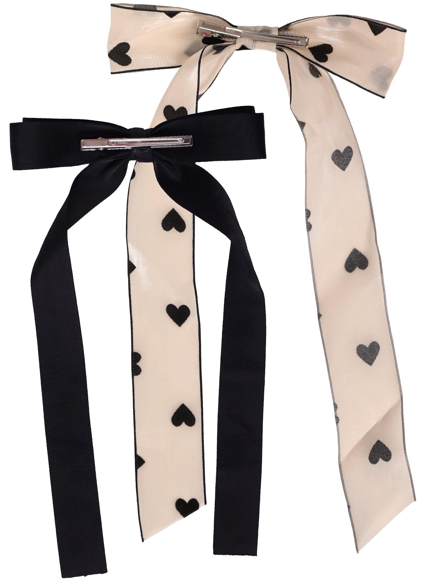 Jessica Simpson Fashion Bow Hair Clip Set, 2-Pack Accessories
