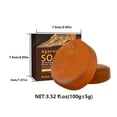 thumbnail image 3 of Agarwood Soap Body Cleansing Bath And Shampoo Soap 100g, 3 of 9