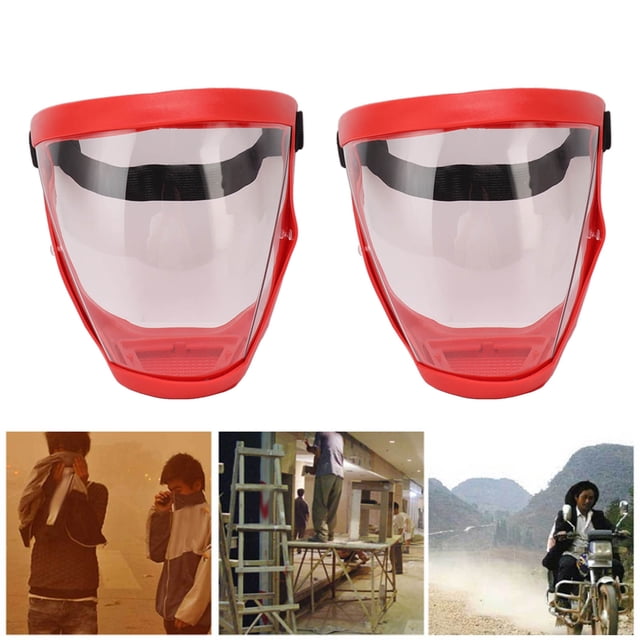 2 Pcs Pare-Soleil Protecteur, Design Réutilisable à Couverture Complète avec Lentille Anti-Buée et Sangle Réglable, pour Usage Industriel et Domestique