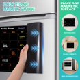 thumbnail image 4 of Fridge Black Whiteboard Calendar Set (3-Pack) - Magnetic Weekly Board, Refrigerator Planner Calendar, List and 6 Markers - Reward Chore Chart for Kids, Teens, Adults, Family, 4 of 7