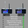 thumbnail image 2 of ATS-25MAX Decoder V2 2.4Inch Touching Screen Portable Full Band Radio Receiver with HAM Frequency Modulation Radios Searching CW Decoding WiFi LNA BT Functions, 2 of 6