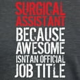 thumbnail image 3 of CafePress - Awesome Surgical Assistant T Shirt - Womens Tri-blend T-Shirt, 3 of 4