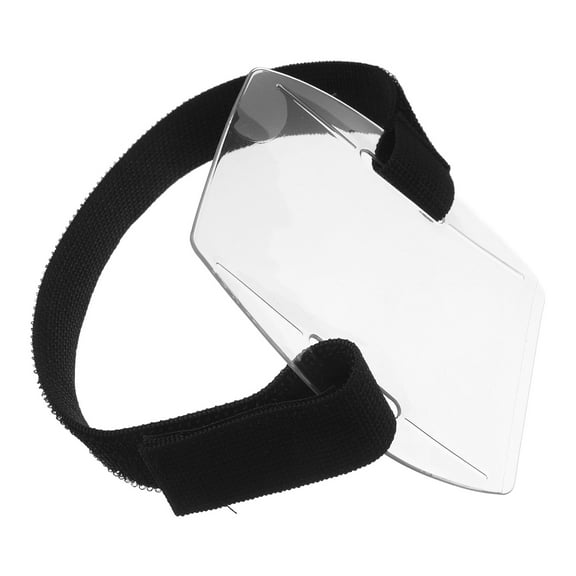 Hemoton Armband ID Card Badge Holder Adjustable Elastic Armband ID Fixing Band Armband Card Storage Holder Arm Badge Holder Badge Storage Holder