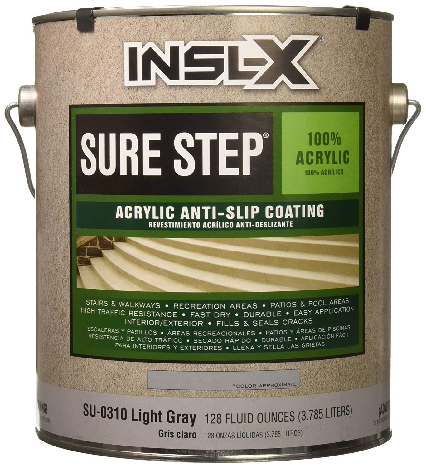 COMPLEMENTARY COATINGS Grey SU031009201 INSLX Sure Step Acrylic Light