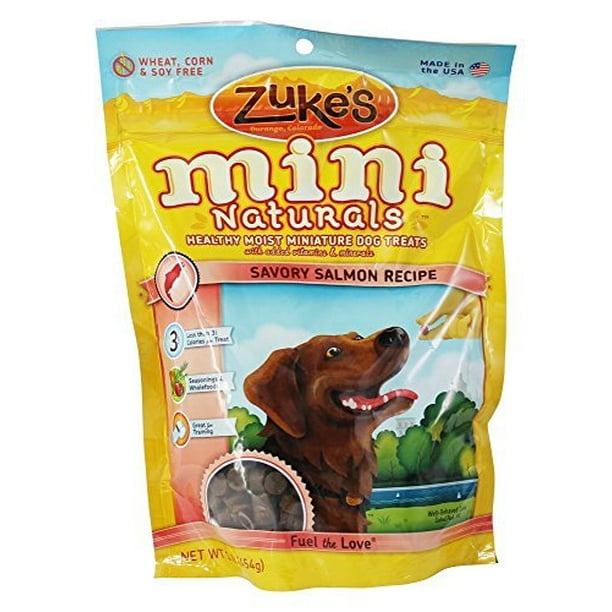 Zuke's Mini Naturals Training Dog Treats Salmon Recipe 16 oz Bag