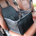 thumbnail image 2 of SENNAUX Pet Car Booster Seat for Dogs Cats Puppy Safe Carrier Bed Belt Hammock, 2 of 6