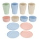 thumbnail image 2 of EeaseMX 4 juegos de vajilla para el hogar, juego de cuencos, tazas y platos, vajilla de colores aleatorios., 2 of 8