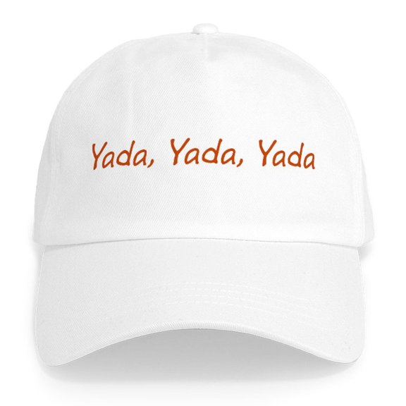 CafePress - Yada Yada Yada Cap - Adjustable 100% Brushed Unisex Casual Cotton Baseball Cap, Beige, 1