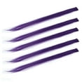 thumbnail image 2 of Colored Hair Clip,  Clip Long Straight Complement Natural Hair 5pcs  For  For Women Purple, 2 of 8