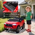 thumbnail image 3 of Qaba Licensed Lexus GX550 Electric Car, 12V Ride On Toy with 2-Seater Red, 3 of 10