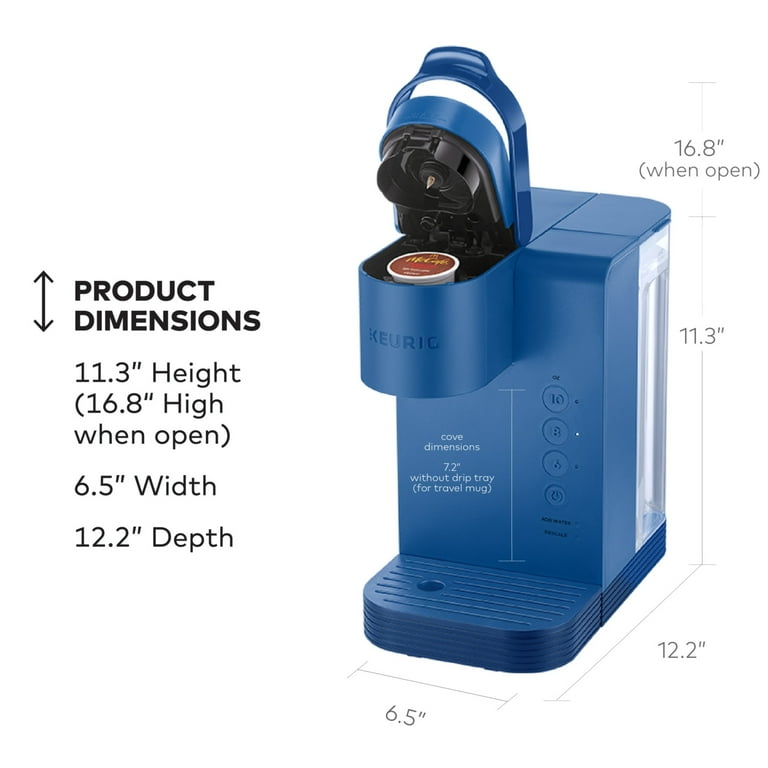 Keurig K-Express Essentials Pacific Blue Single-Serve K-Cup Pod