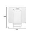 thumbnail image 2 of 2 Pcs Professional Clear Acrylic Makeup Palette Cosmetic Nail Art Manicure Mixing Palette, 2 of 5