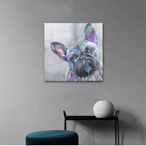 French Bulldog Metal Wall Art