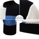 thumbnail image 4 of Suéter de otoño para hombre, moda de color a juego, estilo coreano, camisa de punto, estilo versátil, 4 of 6