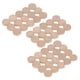 thumbnail image 5 of Base de madera para colgantes de collares, 50 piezas de bandejas redondas de madera para colgantes, suministros para hacer joyas, diseño exquisito, 5 of 14