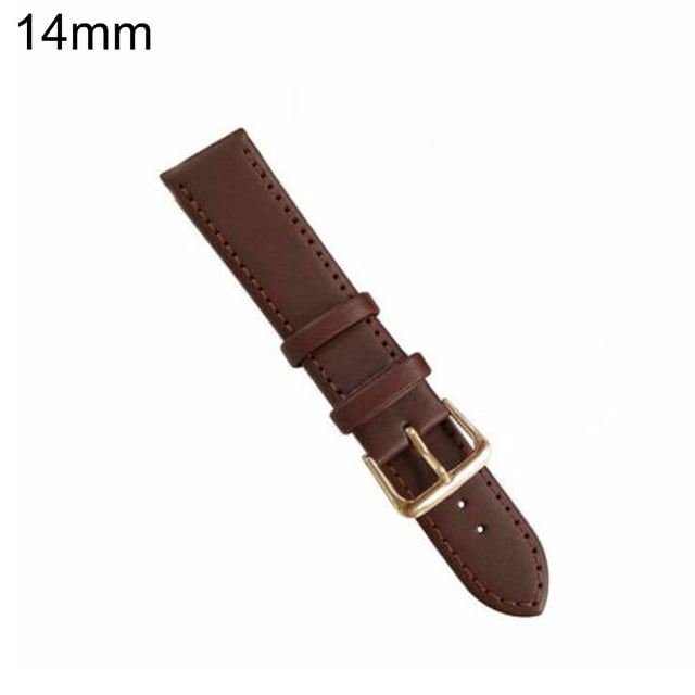 Flmtop Unisexe Universel de Remplacement Réglable en Faux Cuir Bracelet Montre-Bracelet