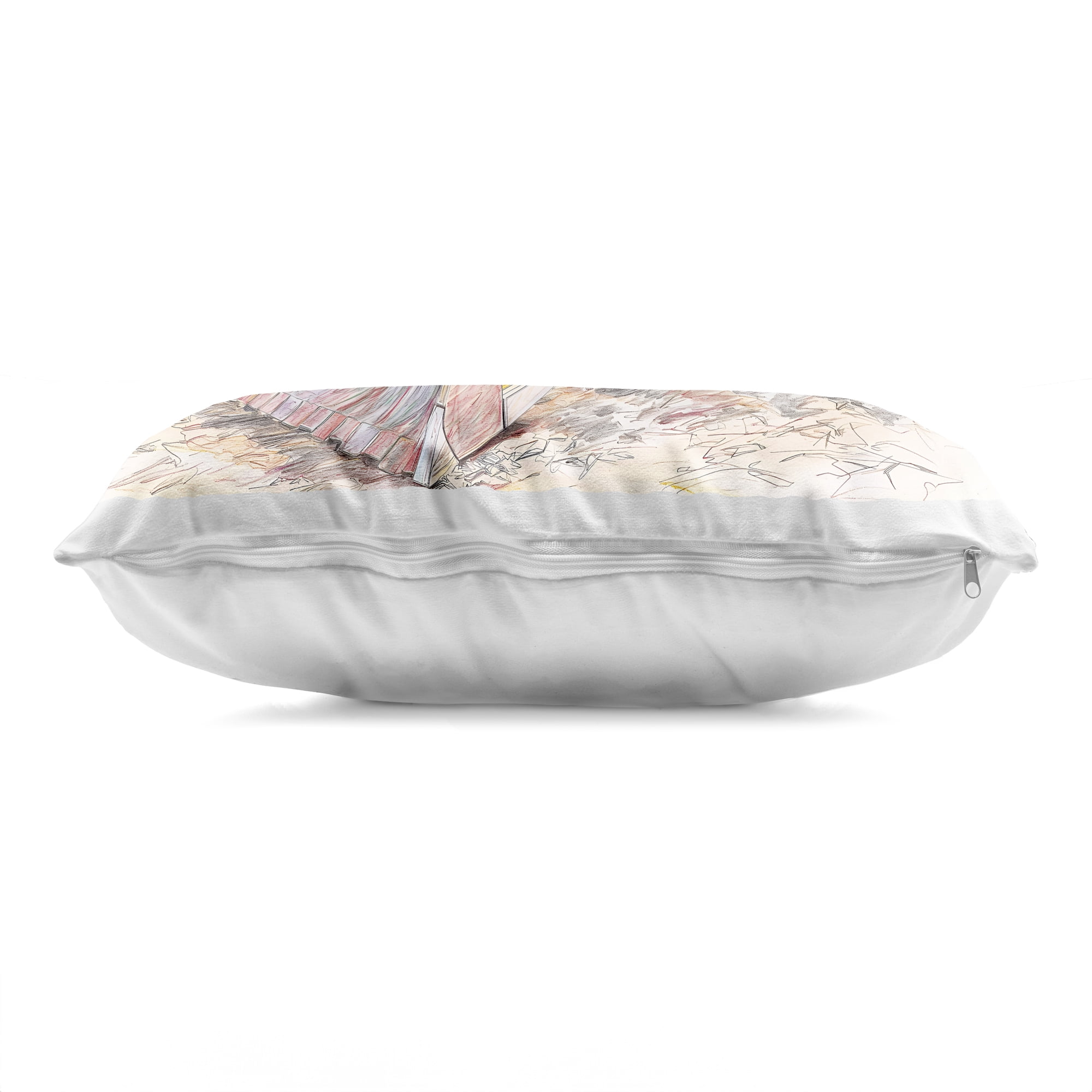 Stupell Industries Industrial Bulldozer Drawing Decorative Printed Throw Pillow, design by Steve Hunziker