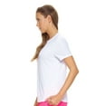 thumbnail image 5 of Expert Brand USA-Made Women's Oxymesh™ Athletic Crewneck T-Shirt , White, Small, 5 of 7