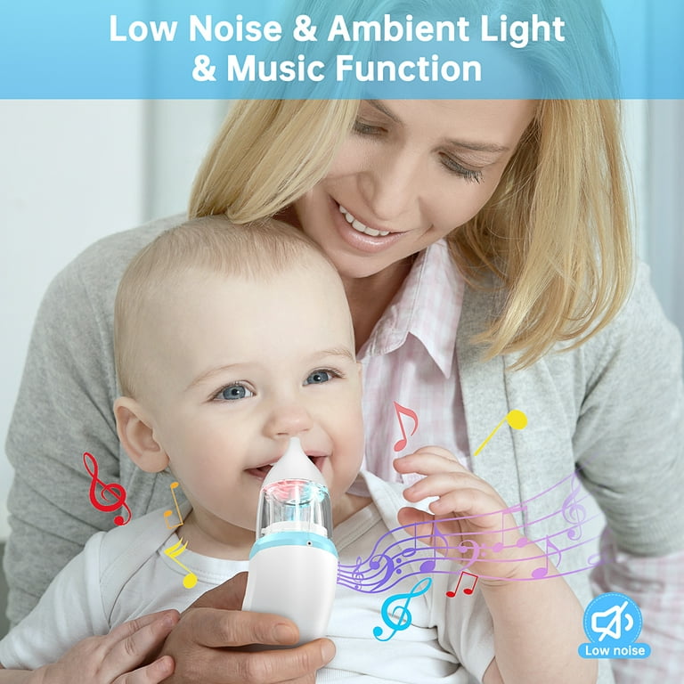 Nasal Aspirator for Baby by Love Noobs, Baby Nose Sucker, Snot & Booger  Sucker for Baby