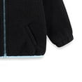 thumbnail image 7 of YunPes Boys Girls Christmas Polar Fleece Jacket Toddler Kids Zip Up Fuzzy Sherpa Coat Winter Warm Solid Color Casual Home Clothing, 7 of 7