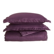 Superior Prestige 1500 Series Stripe Duver Cover Set
