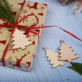 thumbnail image 5 of 20 Pieces Christmas Tree Rustic Wooden Bauble Hanging Décor Natural Wooden Tree Shape Wooden Embellishments for Christmas Wedding Party Bunting Decoration (Tree), 5 of 5