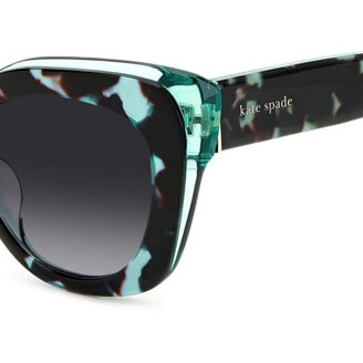 Kate Spade CAMRYN/S 07ZJ 9O Square Sunglasses - Black/Green/Grey Kate Spade Camryn Women main image 4