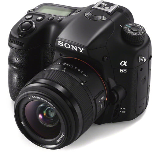 salvar este realimentación Sony Alpha a68 Translucent Mirror DSLR Camera - Black - Walmart.com