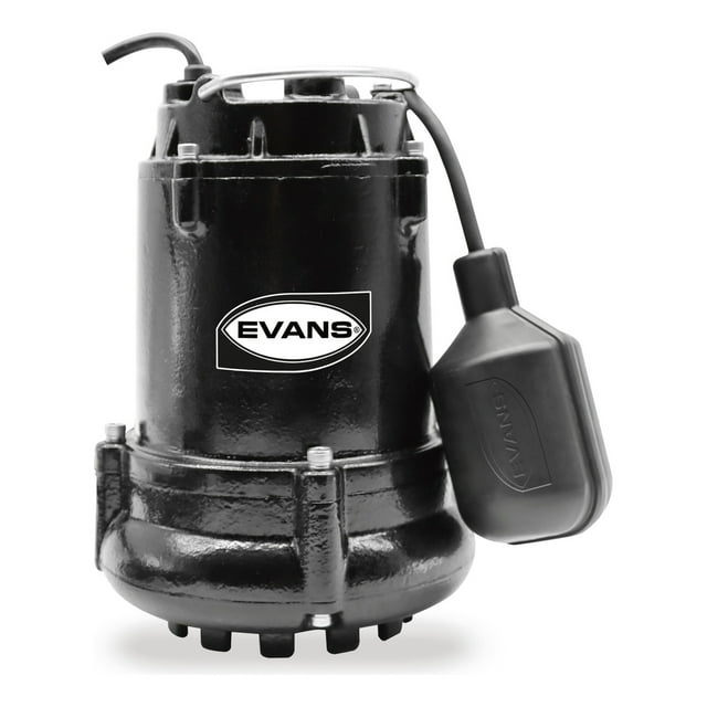 Bomba Sumergible De Sumidero Evans Agua Sucia 1/4hp 115v