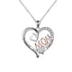 thumbnail image 4 of Collar De Plata Con Colgante De Corazón Regalo Para Mamá, 4 of 5