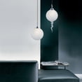 thumbnail image 3 of Jesco Lighting KIT-QAP221-BU-A 1-Light 8.7 Ft. H Satin Nickel Low Voltage Pendant Kit- Blue, 3 of 3