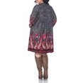 thumbnail image 3 of White Mark Women's Plus Size Apolline Embroidered Sweater Dress, 3 of 4