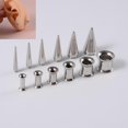 thumbnail image 2 of 6 Pieces 3-10mm Ear Stretching Kit Tunnels Body Piercing Jewelry Set For Women, 2 of 5