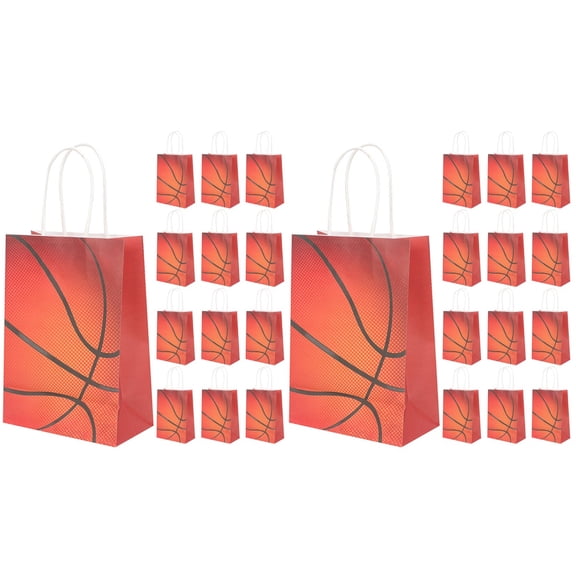 2 Count Merchandise Basketball Party Favor Bag 21.00X15.00X8.00CM