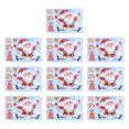 thumbnail image 1 of Etiqueta engomada de la decoración, 10 piezas de escaparate de Navidad para hombre, suministros para festivales, pegatinas para ventanas diseñadas a medida, 1 of 8