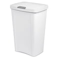 thumbnail image 1 of Sterilite Corbeille à déchets 49L TouchTop, Blanc, 1 of 9