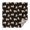 Bulldog Dog and, variant on Bulldog Dog Square Tablecloth,Waterproof Square Table Cover,Wipeable Spillproof Washable Table Cover for Home Kitchen Party Decor 42"X42"(107x107cm)