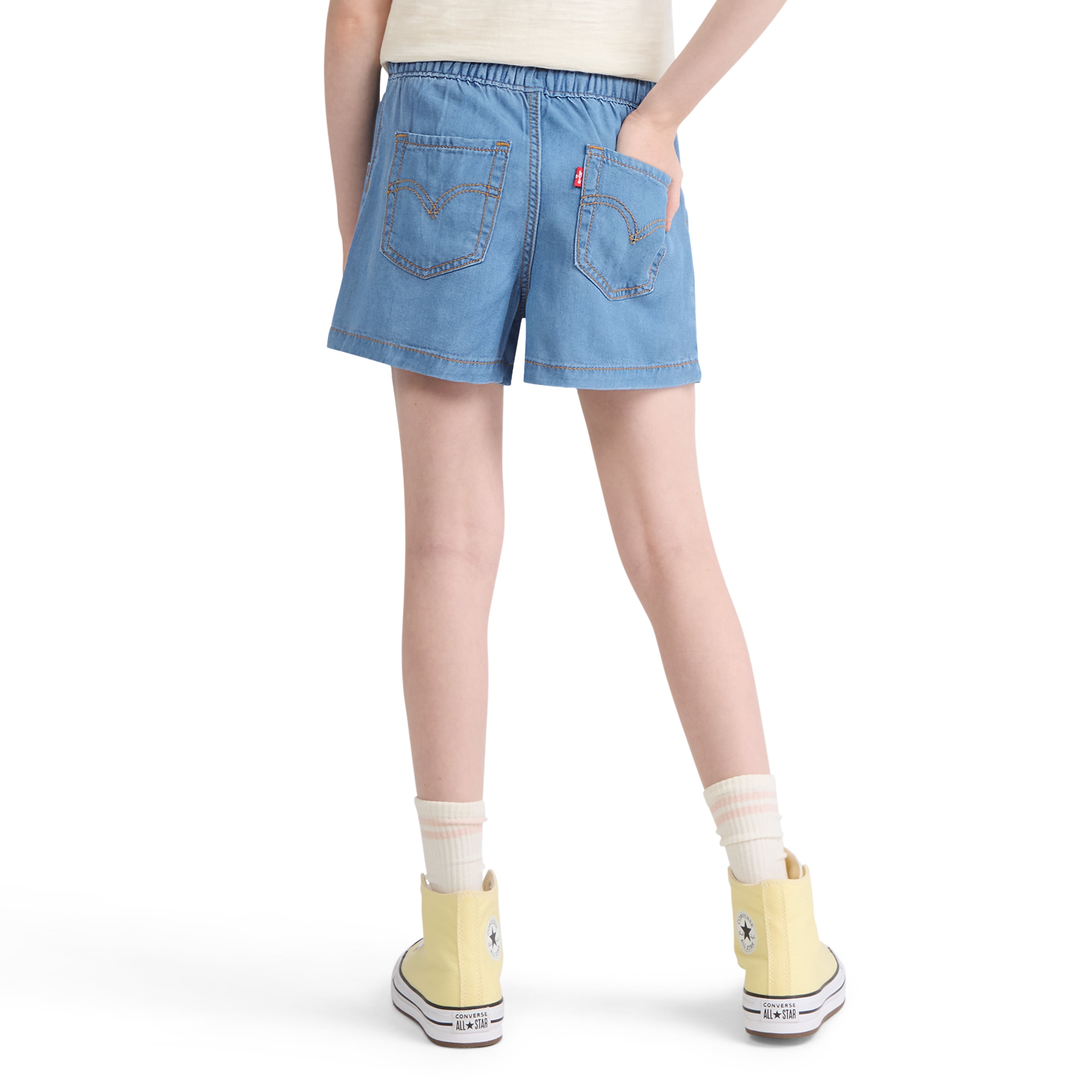 Levi's Girls Denim Parachute Shorts, Sizes 4-16